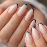 20 Blue Almond Nail Ideas With Simple Designs