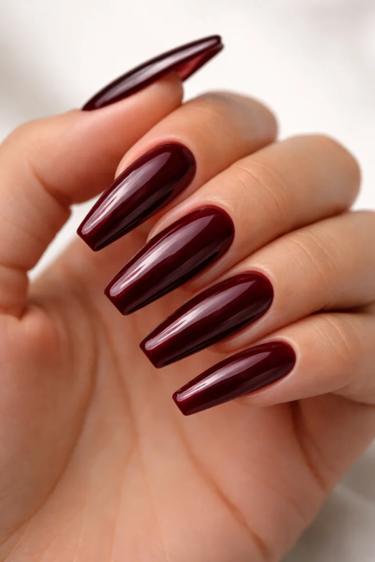 15 Red Coffin Nails That Look Good on Everyone