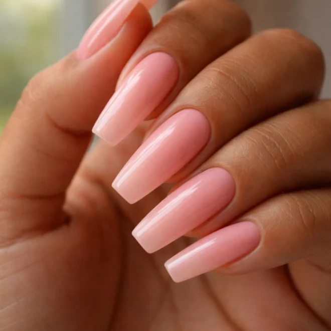 15 Pink Coffin Nails From Soft to Hot Pink