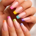 20 Colorful Coffin Nails for Your Next Manicure