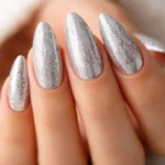 20 Glitter Almond Nail Ideas You Can Do at Home