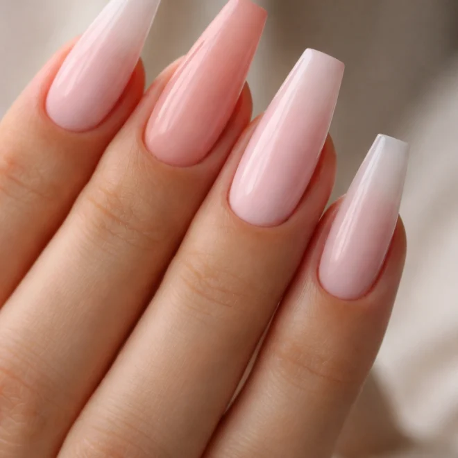 15 Baby Pink Coffin Nails for a Soft Look