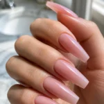 12 Pink Cat Eye Coffin Nails That Shine